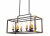 Подвесной светильник Lumina Deco Waldorf LDP 1140-8 BK+MD