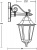 Настенный фонарь уличный PETERSBURG ECONOM 79802E Bl