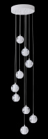 Светильник подвесной Crystal Lux GASPAR SP9 D300 WHITE