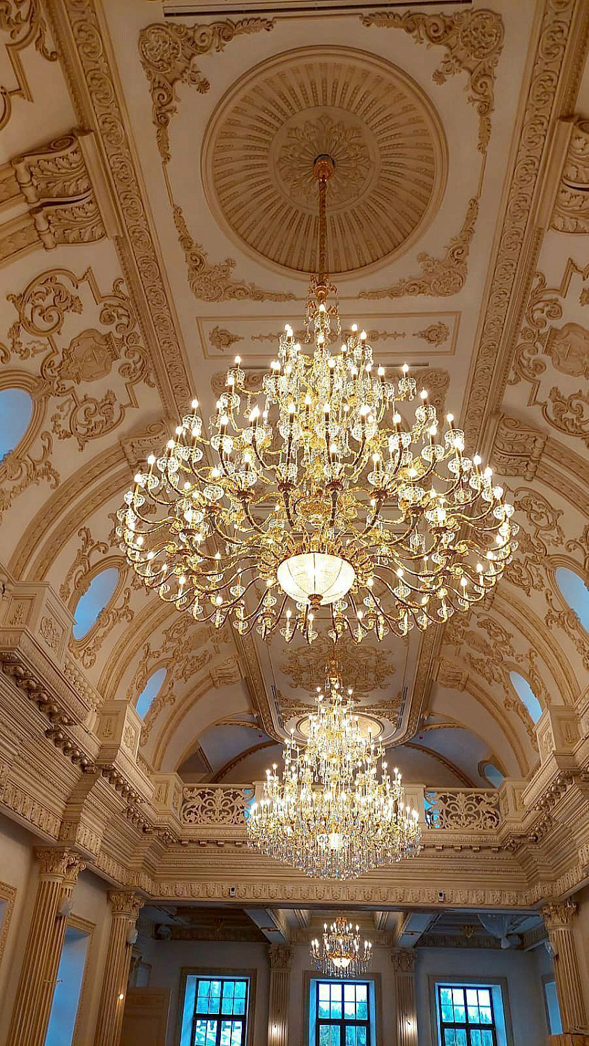 Подъемники для люстр в загородную резиденцию - МО, кп "Горки-10" 