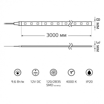 Светодиодная лента Basic BT063