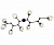 Потолочная люстра Нисса 07512-9,19(21)