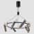 Светильник подвесной Crystal Lux EXTRA SP9 Светильник подвесной Crystal Lux EXTRA SP9