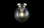 Светильник потолочный Crystal Lux MARIO PL1 D200 NICKEL/TRANSPARENTE