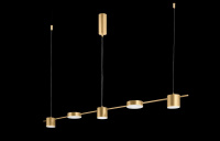 Светильник подвесной Crystal Lux TRISTAN SP5 L1200 GOLD