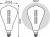 Лампочка светодиодная филаментная  157802205