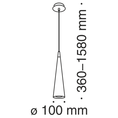 Подвесной светильник Maytoni P318PL-01B