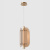 Светильник подвесной Crystal Lux AMARILLO SP18W LED BRASS