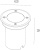 Встраиваемый светильник уличный ВСТРАИВАЕМЫЕ СВЕТИЛЬНИКИ W77253