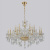 Люстра Crystal Lux MONICA SP10+5 GOLD Люстра Crystal Lux MONICA SP10+5 GOLD