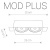 Точечный светильник Mod Plus 9407