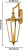 Настенный светильник Lampion 4003-1W