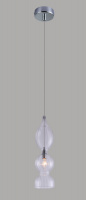 Светильник подвесной Crystal Lux IRIS SP1 B TRANSPARENT