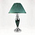 Интерьерная настольная лампа 008A 008/1T зеленый