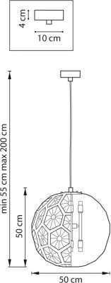 Подвесной светильник Fermo 724264