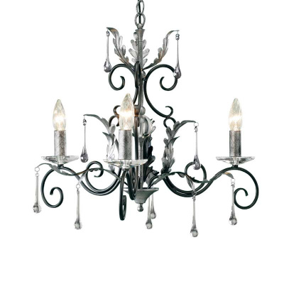 Люстра Elstead Interior AML3 BLK-SILVER