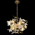 Люстра Crystal Lux LETISIA SP9 GOLD