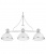 Подвесной светильник Lumina Deco Ettore LDP 710-3 WT+CHR